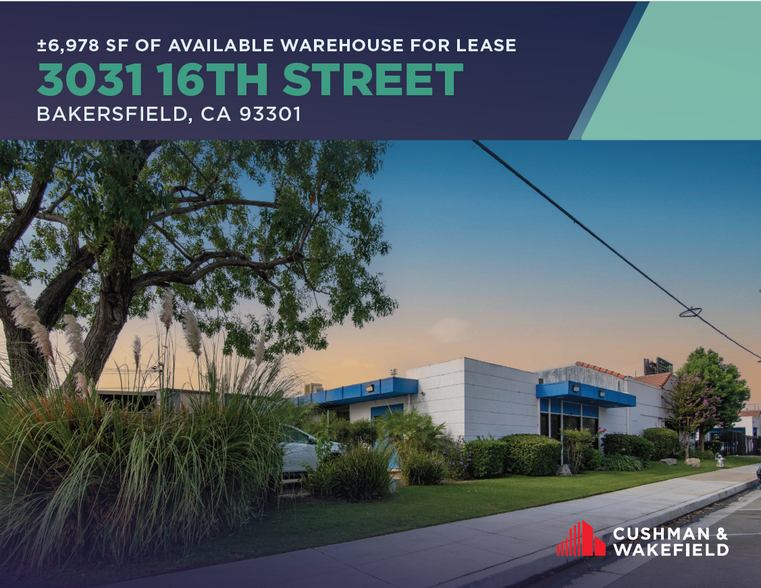 Primary Photo Of 3031 16th St, Bakersfield Warehouse For Lease