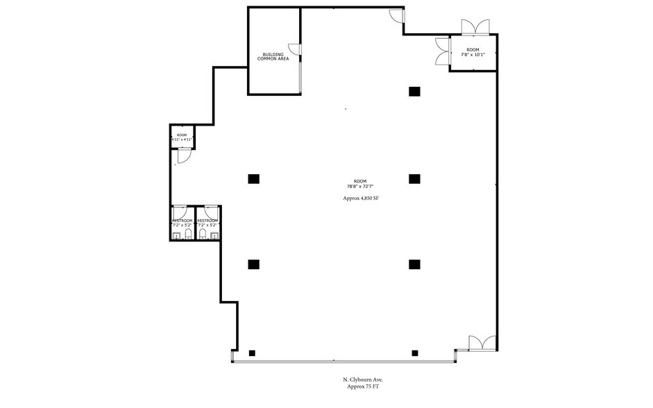 More Photos Of 1617-1619 N Clybourn Ave, Chicago Storefront Retail Office For Lease