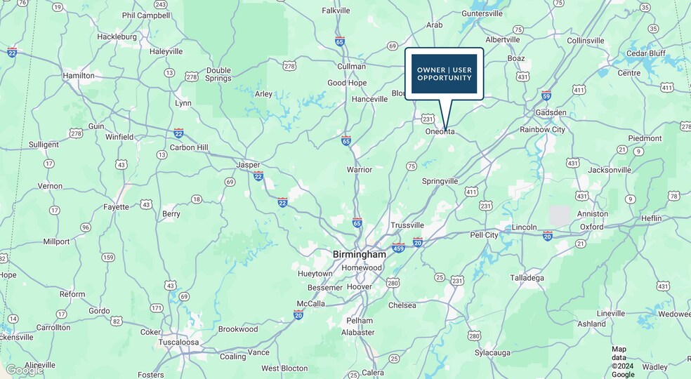 More Photos Of 2000 Clowdus Dr, Oneonta Freestanding For Sale