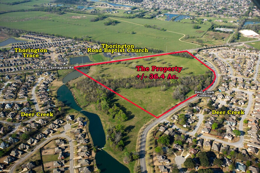 Primary Photo Of Ray Thorington Rd, Montgomery Land For Sale