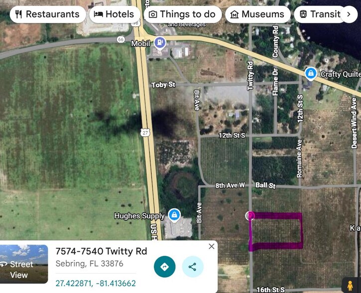 More Photos Of 7820 Twitty Rd, Sebring Land For Sale