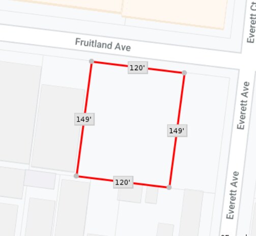 More Photos Of 0 Fruitland Ave, Maywood Land For Sale