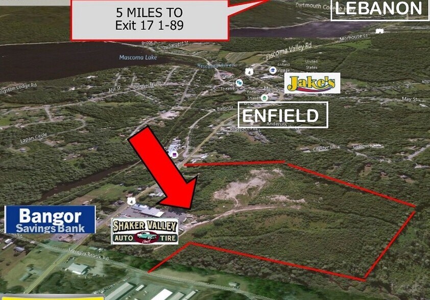 More Photos Of 453 NH Rt. 4 Rt, Enfield Land For Sale