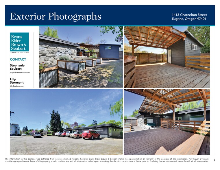 More Photos Of 1413 Charnelton St, Eugene Office For Sale