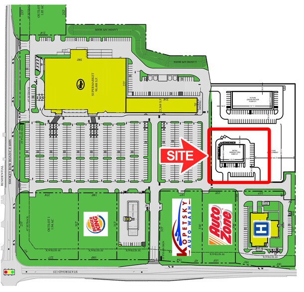 Primary Photo Of Smokey Row Road & 135 sr, Greenwood General Retail For Lease