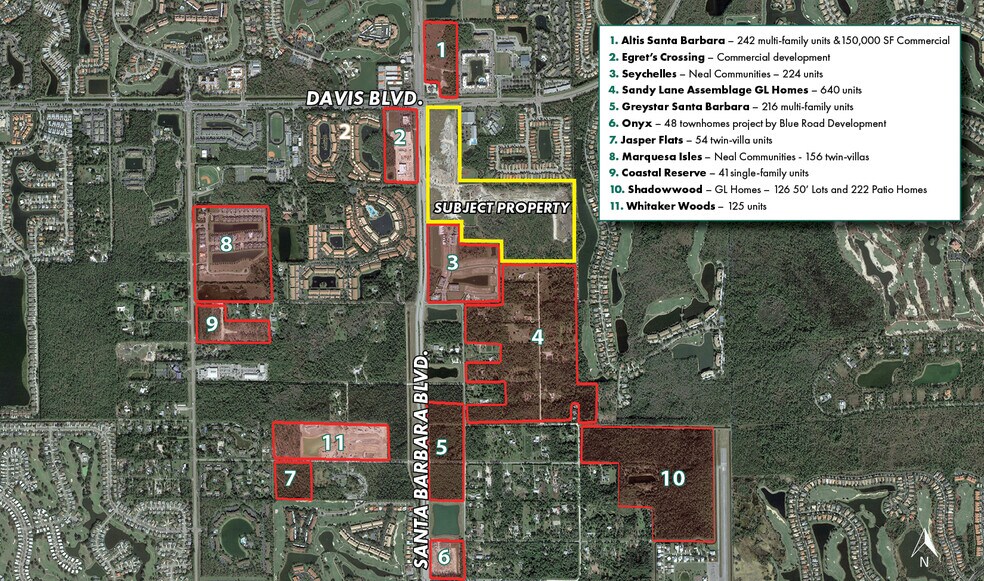 More Photos Of 4886 Santa Barbara Blvd., Naples Land For Sale