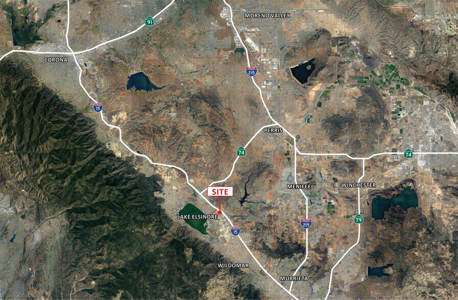 More Photos Of 12.37 AC Lakeshore Drive, Lake Elsinore Land For Sale