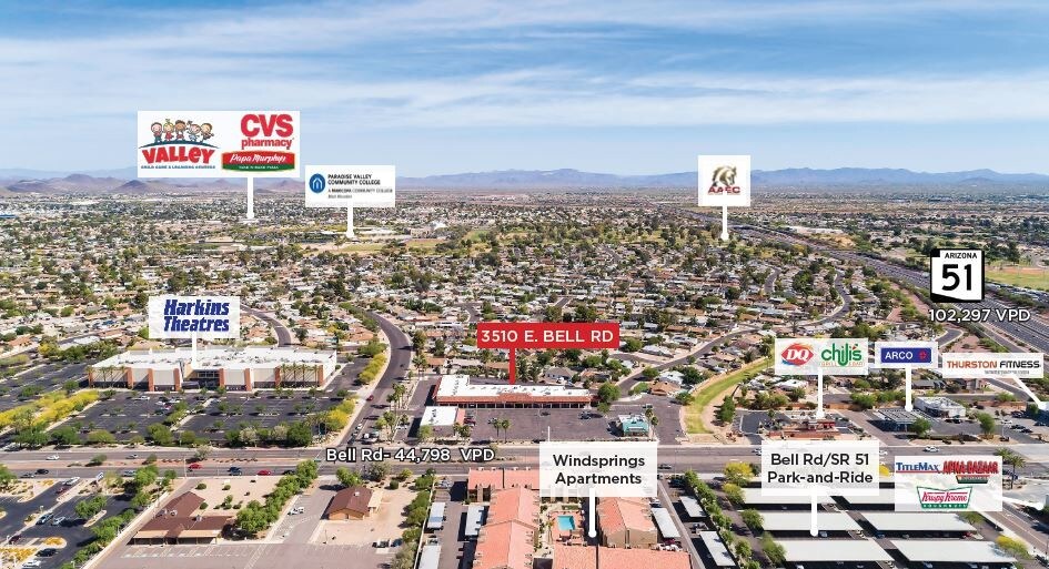 More Photos Of 3510 E Bell Rd, Phoenix Unknown For Lease