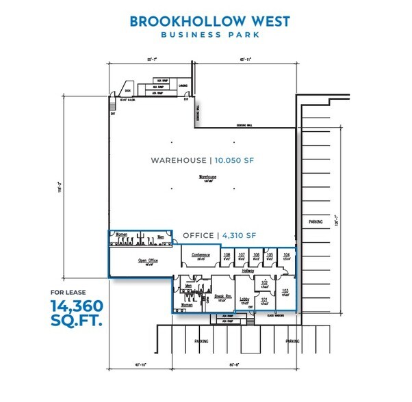 More Photos Of 9777 W Gulf Bank Rd, Houston Warehouse For Lease