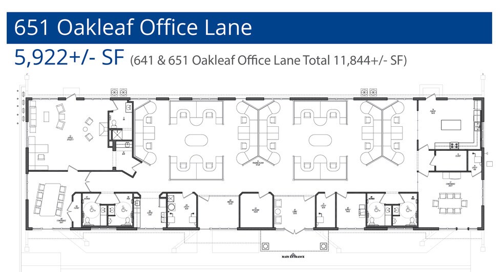 More Photos Of 641-651 Oakleaf Office Ln, Memphis Loft Creative Space For Sale