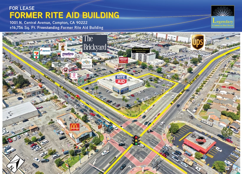 Primary Photo Of 1001 N Central Ave, Compton General Retail For Lease