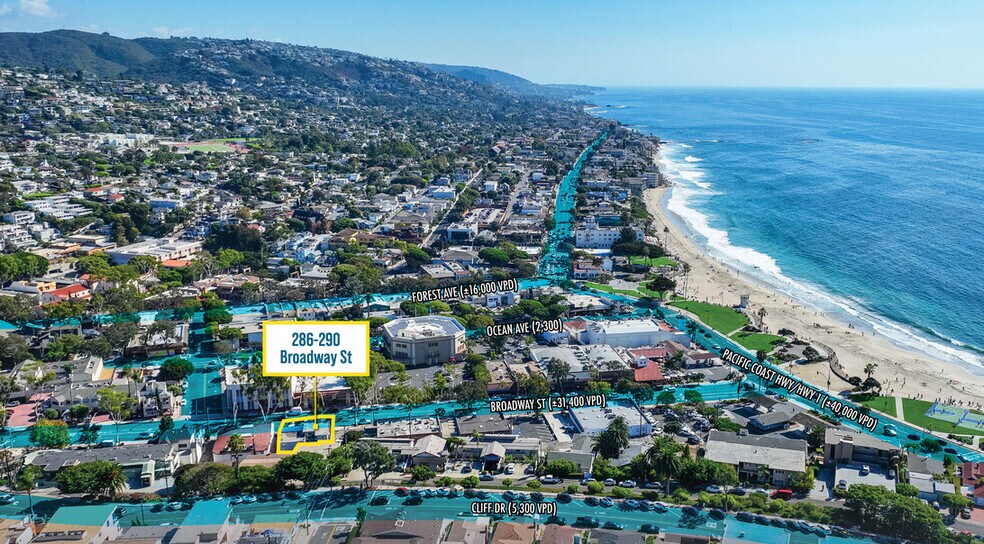 Primary Photo Of 286-290 Broadway St, Laguna Beach Storefront Retail Residential For Sale