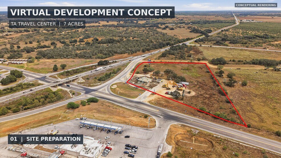 Primary Photo Of 1000 State Highway 123 S, Stockdale Service Station For Sale