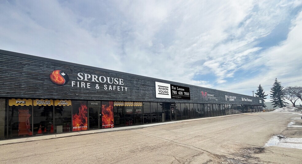 Primary Photo Of 11703-11725 170 St NW, Edmonton Warehouse For Lease