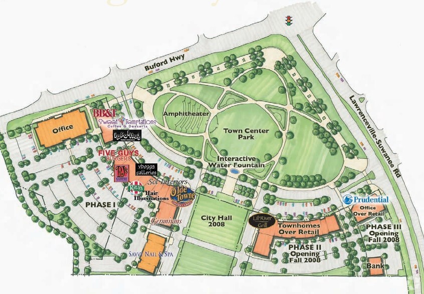 More Photos Of 310 Town Center Ave, Suwanee Storefront Retail Office For Lease