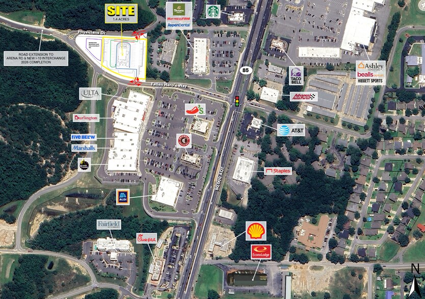 More Photos Of Physicians Dr @ Fallen Hero's Way, Crestview Land For Lease