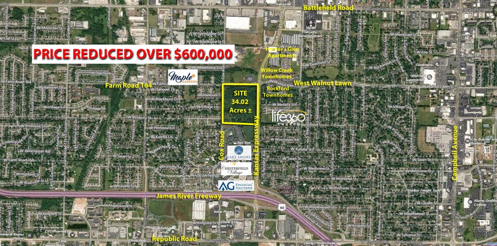 More Photos Of 3736 S Cox Ave, Springfield Land For Sale