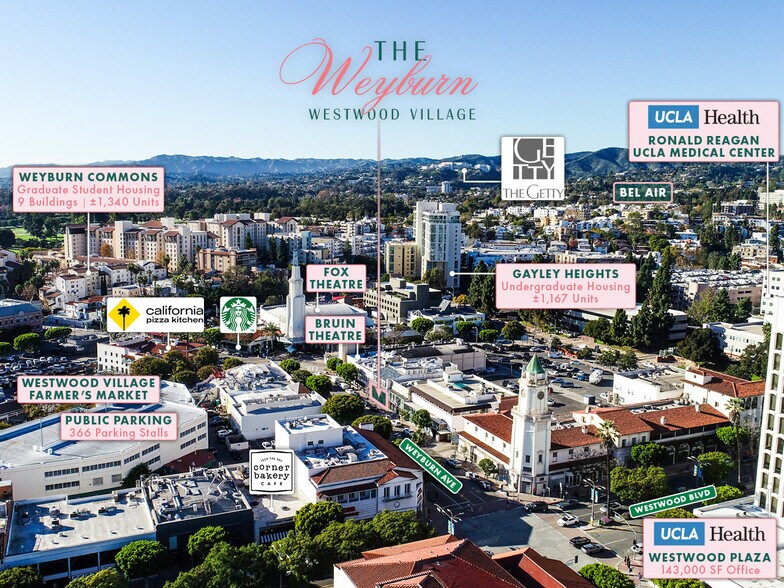 More Photos Of 10935-10943 Weyburn Ave, Los Angeles Storefront Retail Office For Lease