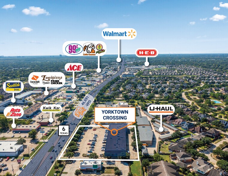 More Photos Of 5537-5571 Highway 6 N, Houston Storefront For Sale