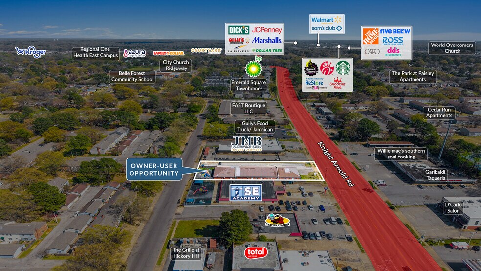 More Photos Of 5968 Knight Arnold Road Ext, Memphis Office Residential For Sale