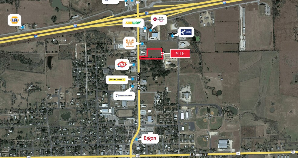 More Photos Of Highway 77, Schulenburg Land For Sale