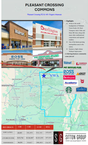 Primary Photo Of 4305 S Pleasant Crossing Blvd, Rogers General Retail For Lease