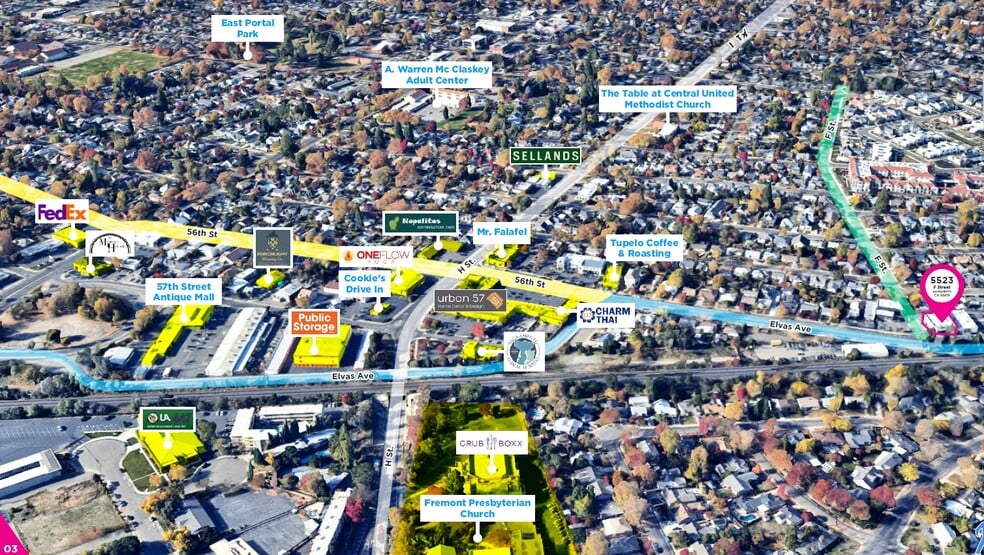 More Photos Of 5523-5531 F St, Sacramento Office Residential For Lease