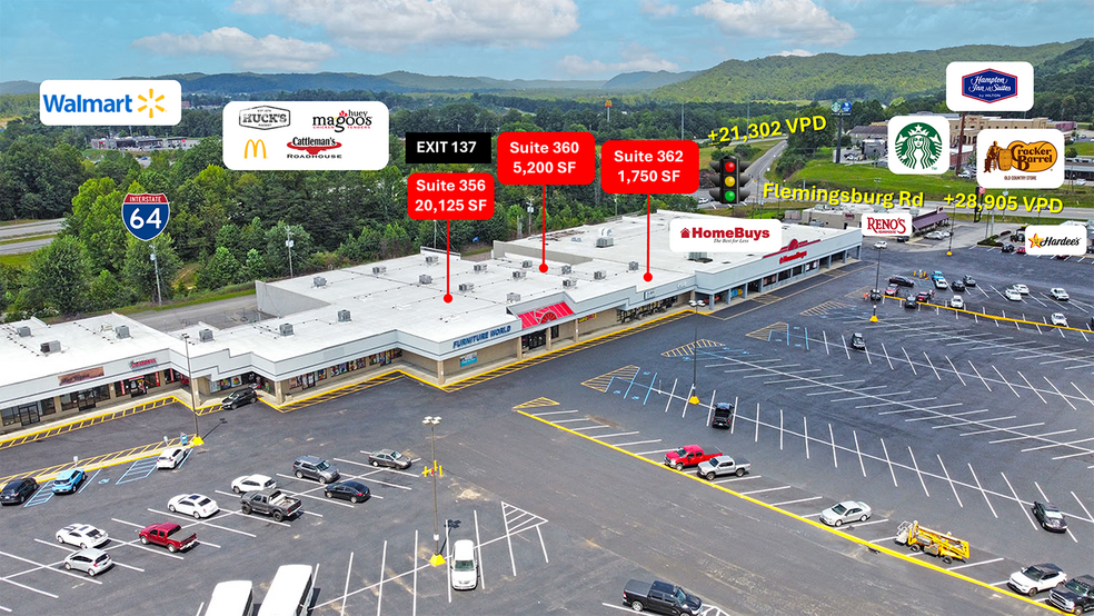 More Photos Of 308-364 Pine Crest Rd, Morehead Storefront For Lease