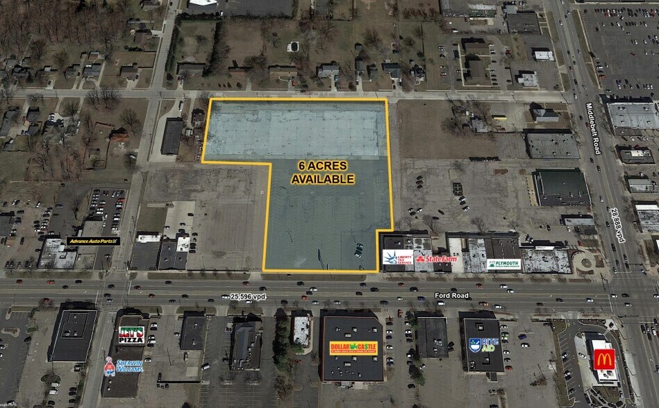 More Photos Of 29600 Ford Rd, Garden City Land For Lease