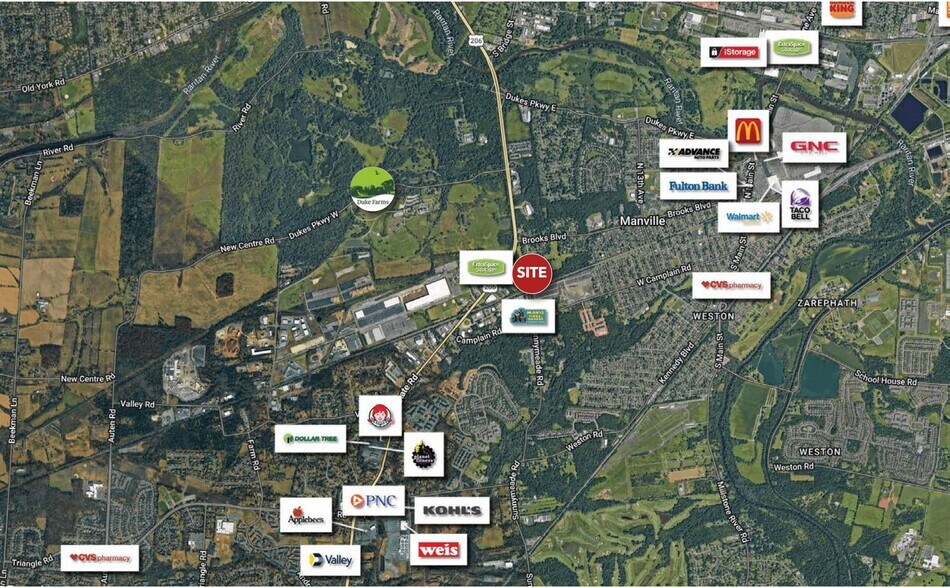 More Photos Of 127 US 206 Hwy, Hillsborough Land For Lease