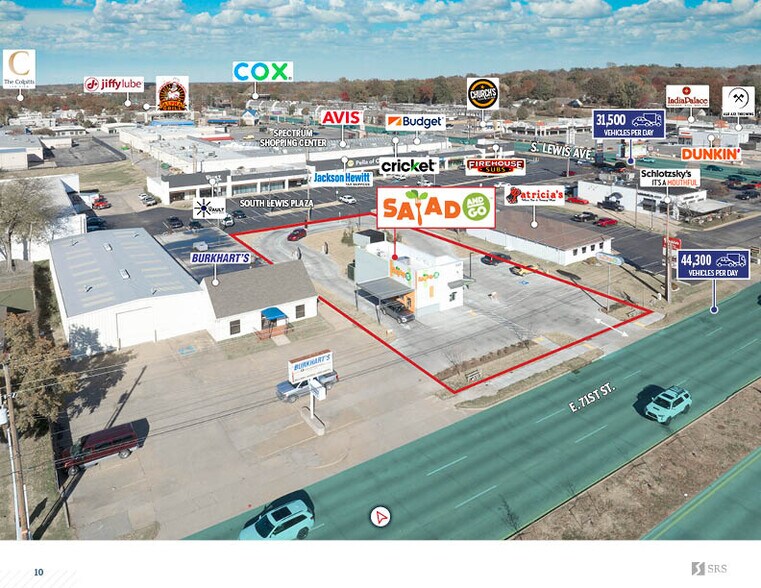 More Photos Of 2325 E 71st St, Tulsa Fast Food For Sale