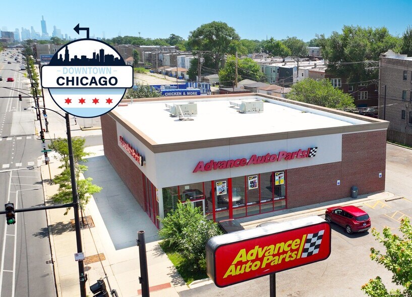 Primary Photo Of 5001 W Madison St, Chicago Freestanding For Sale
