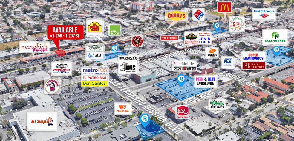 More Photos Of 1201-1225 Truman St, San Fernando Unknown For Lease