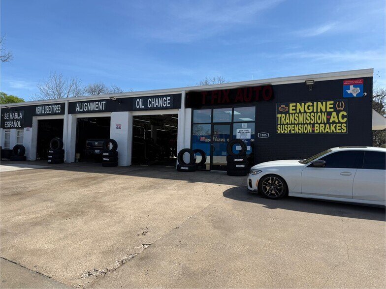 Primary Photo Of 1106 S First St, Garland Auto Repair For Lease