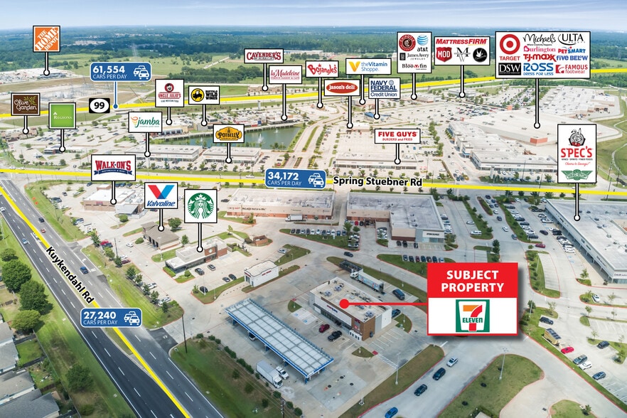 More Photos Of 21810 Kuykendahl Rd, Spring Service Station For Sale