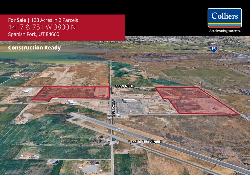 Primary Photo Of 1417 & 751 W 3800 N, Spanish Fork Land For Sale