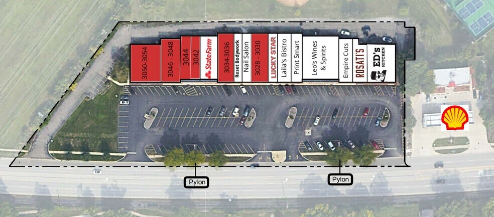 More Photos Of 3010-3054 W Hobson Rd, Woodridge General Retail For Lease