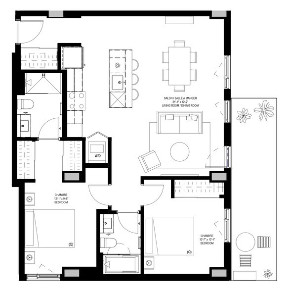 More Photos Of 8405 Pl Saint-Charles, Brossard Apartments For Lease