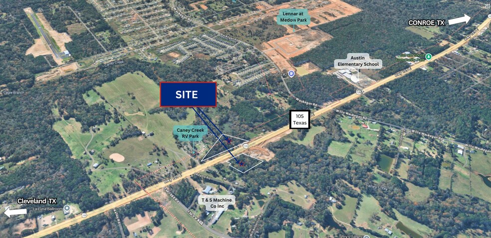 More Photos Of SH 105, Cut And Shoot Land For Sale