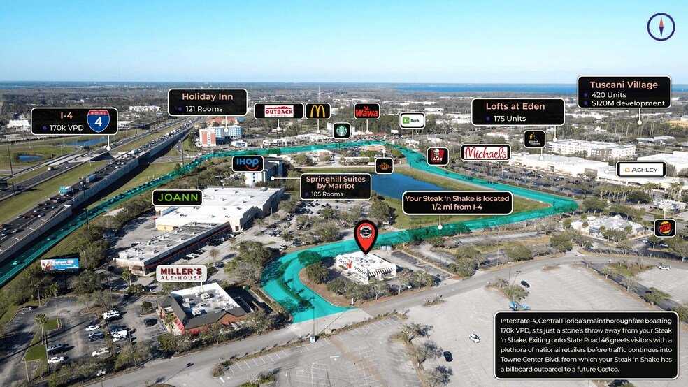 More Photos Of 40 Towne Center Cir, Sanford Fast Food For Sale