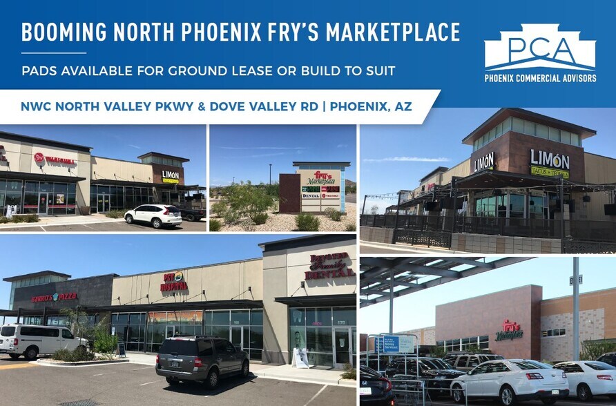 More Photos Of NWC North Valley Pkwy & Dove Valley Rd, Phoenix General Retail For Lease