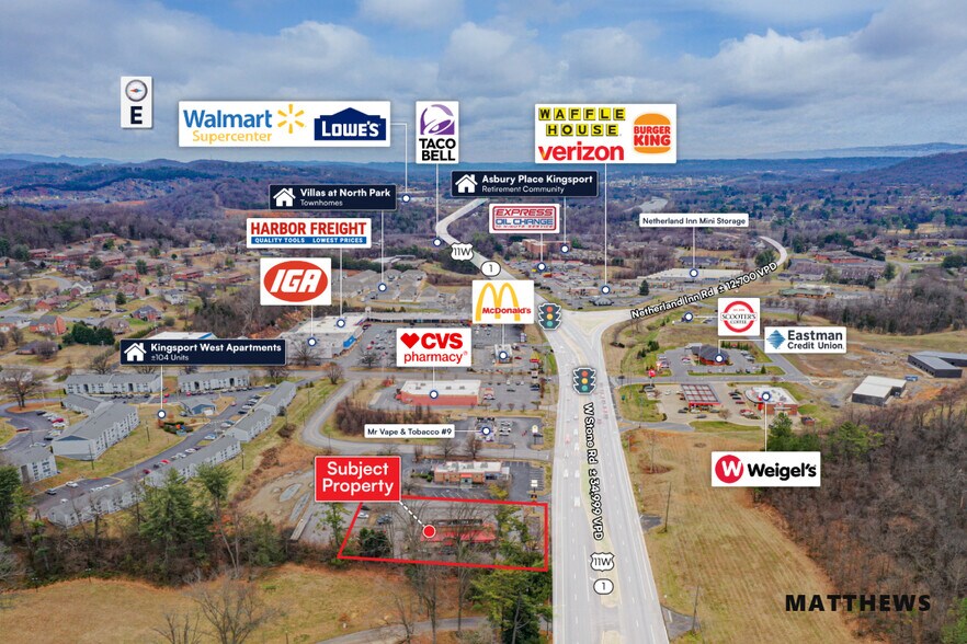More Photos Of 4414 W Stone Dr, Kingsport Restaurant For Sale