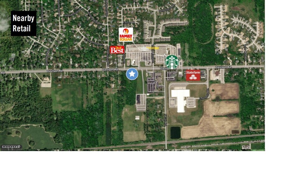 Primary Photo Of 8406 Davison Rd, Davison Land For Sale