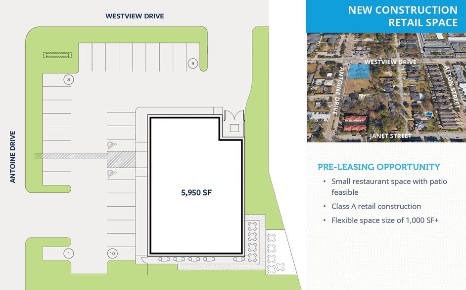 More Photos Of 1330 Antoine Dr, Houston Storefront Retail Office For Lease