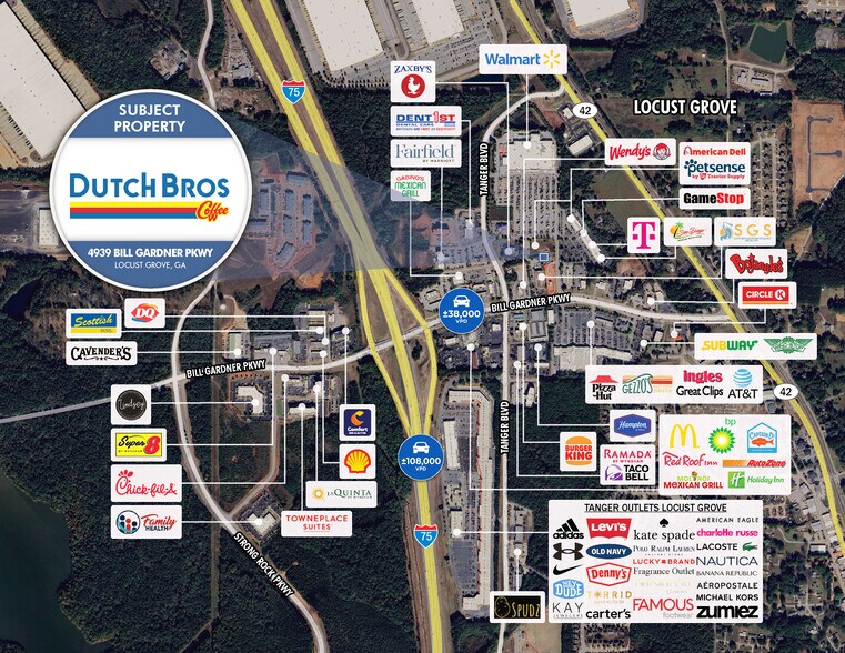 More Photos Of 4939 Bill Gardner Pkwy, Locust Grove General Retail For Sale