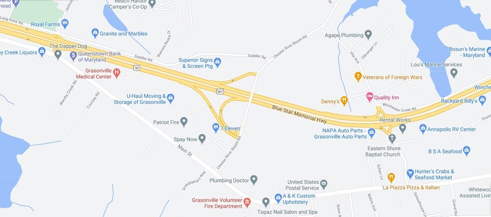 More Photos Of US Route 50/301 @ Chester River Beach Rd, Grasonville Land For Sale