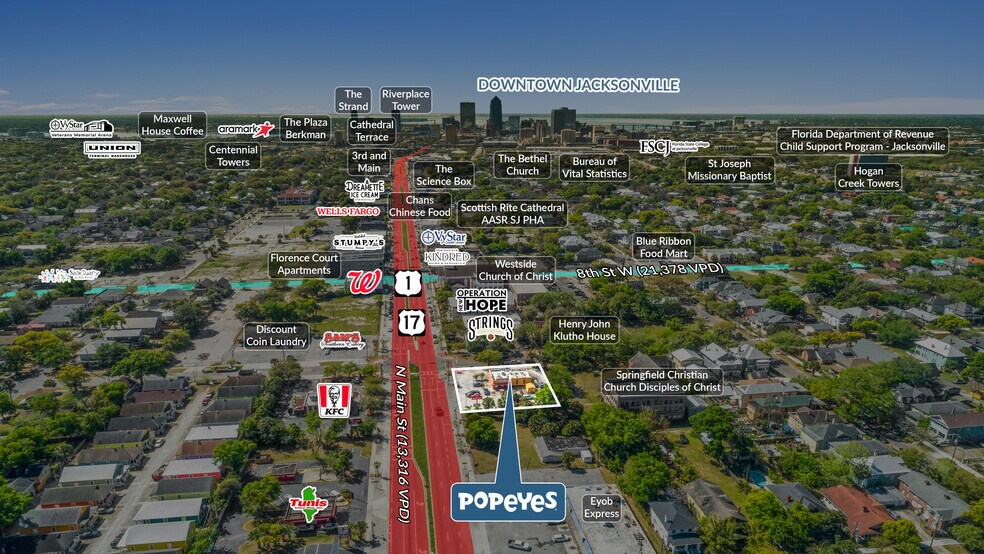 More Photos Of 1902 N Main St, Jacksonville Fast Food For Sale