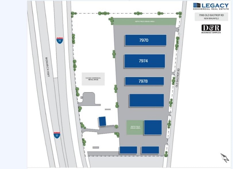 More Photos Of 7970 Old Bastrop Rd, New Braunfels Warehouse For Sale