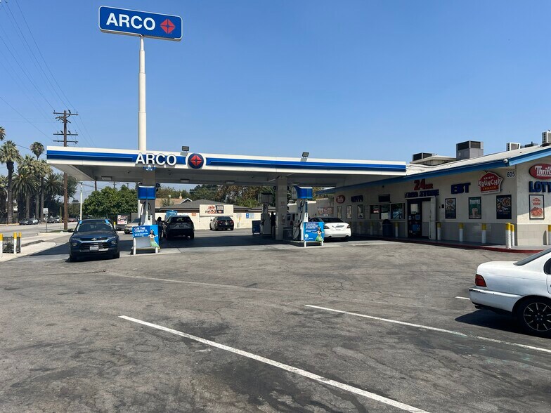 Primary Photo Of 605 N H St, San Bernardino Service Station For Sale