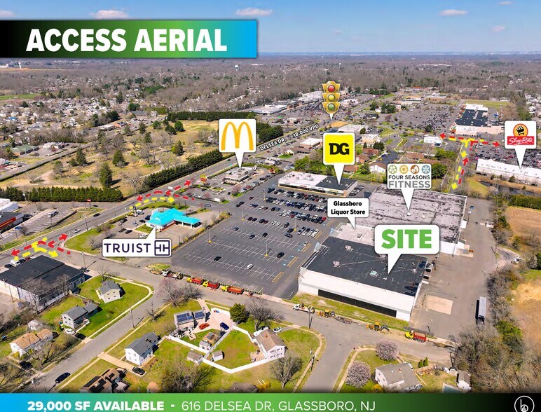 More Photos Of 616-626 Delsea Dr, Glassboro Freestanding For Lease